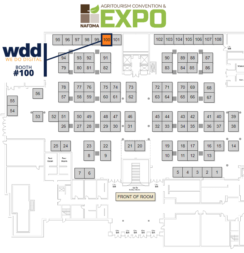 2023 NAFDMA Expo Map
